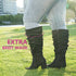 DAMENSCHUHE STIEFEL MIT BLOCKABSATZ – RUTSCHFESTE GUMMISSOLE